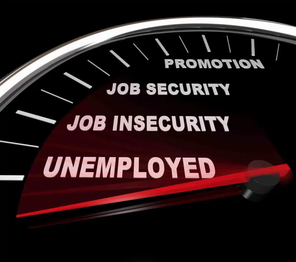 CareerSupport365 | No Need to Slam the Door on the Way Out? A Better Way! | Unemployed speedometer