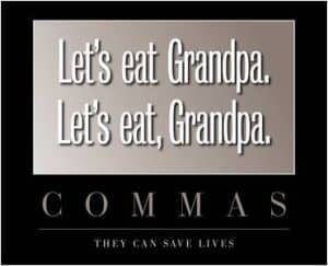 First Impressions and Poor Spelling | commas