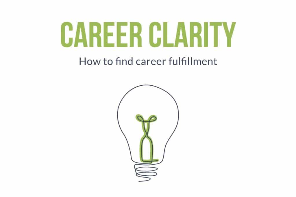 Career Clarity | How to find career fulfilment | lightbulb