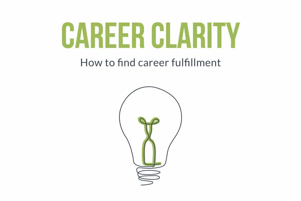Career Clarity | How to find career fulfilment | lightbulb